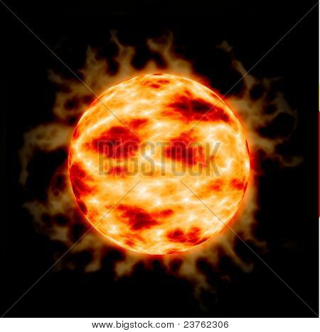 the sun
