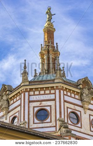 Dome Of The Basilica Of San Gervasio E Protasio In Rapallo, Italy
