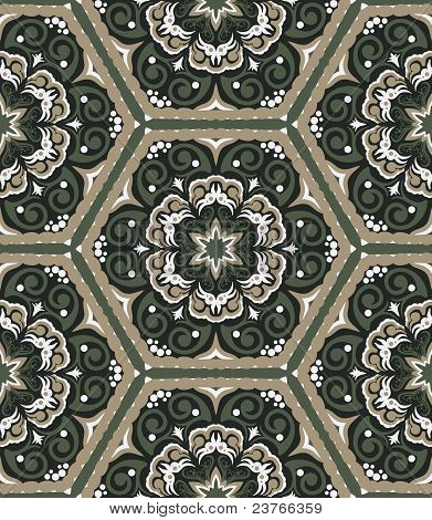 Floral background senza soluzione di continuità