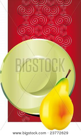 Pears.eps tál