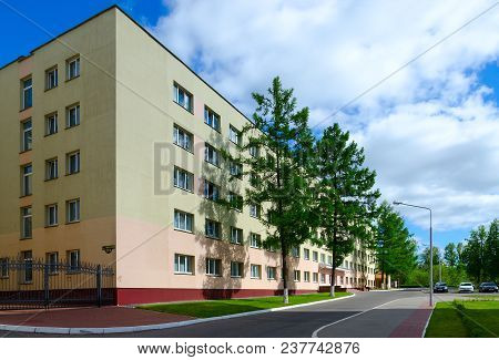 Vitebsk, Belarus - May 21, 2017: Dormitory No. 4 Of Vitebsk State Order Of Friendship Of Peoples Of 