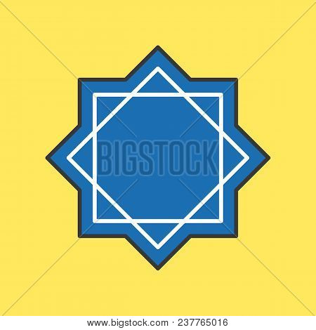 Rub El Hizb Muslim Symbol Icon For Ramadan Mubarak