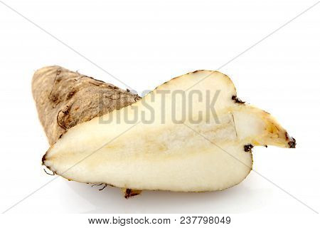 The Jerusalem Artichoke (helianthus Tuberosus), Also Called The Sunroot Or Sunchoke Or Earth Apple O