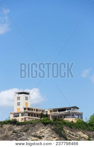 Barrandov Terraces Funkcionalism Buildings In Prague, Czech Republic