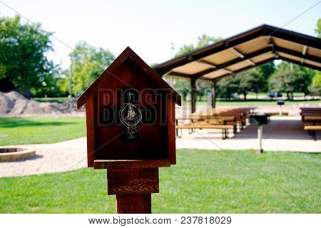 Joliet, Illinois / United States - July 27, 2017: The Tenth Station Of The Cross, Depicting Jesus Ch