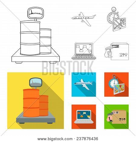 Transport Aircraft, Delivery On Time, Computer Accounting, Control And Accounting Of Goods. Logistic