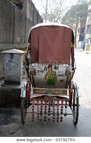 Riksja Taxi In Kolkata