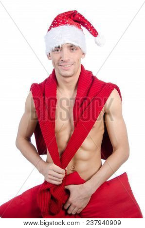 Young Sexy Santa Image & Photo (Free Trial) | Bigstock