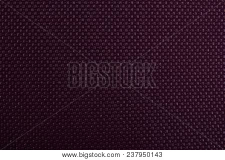 Dark Brown Artificial Leather Texture Background Surface.