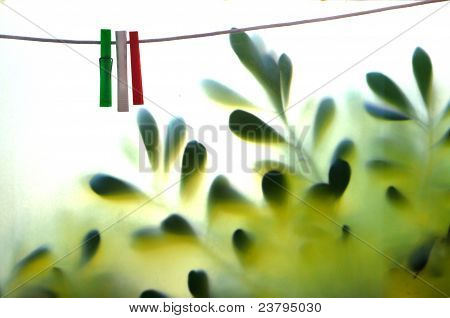hommage au drapeau italien