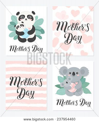Happy Mother's Day Calligraphy Postcard