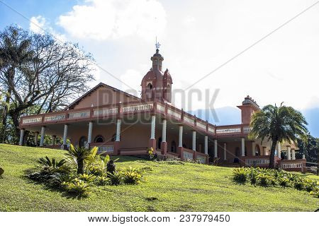 Pindamonhangaba, Brazil, July 22, 2017. Temple Of International Society For Krishna Consciousness (i