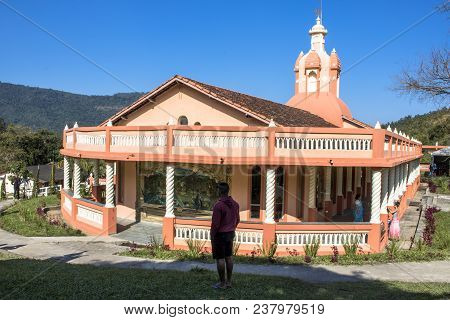 Pindamonhangaba, Brazil, July 22, 2017. Temple Of International Society For Krishna Consciousness (i