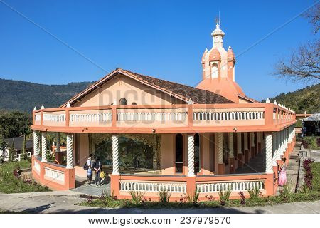 Pindamonhangaba, Brazil, July 22, 2017. Temple Of International Society For Krishna Consciousness (i