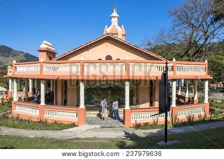 Pindamonhangaba, Brazil, July 22, 2017. Temple Of International Society For Krishna Consciousness (i