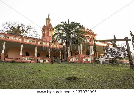 Pindamonhangaba, Brazil, July 22, 2017. Temple Of International Society For Krishna Consciousness (i