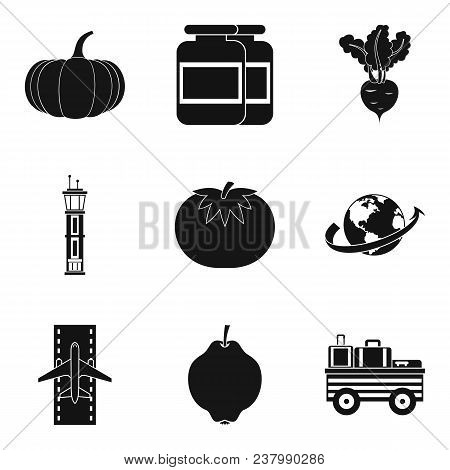 Good Spirits Icons Set. Simple Set Of 9 Good Spirits Vector Icons For Web Isolated On White Backgrou