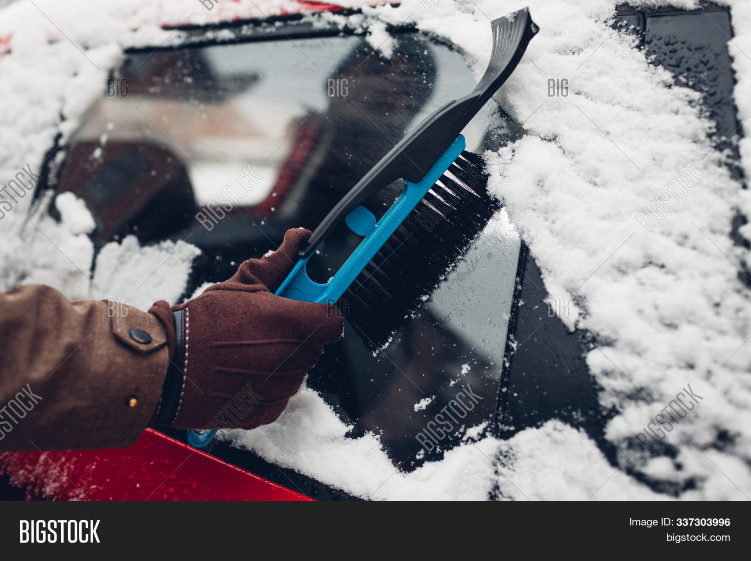 Car Cleaning Snow Image & Photo (Free Trial) Bigstock