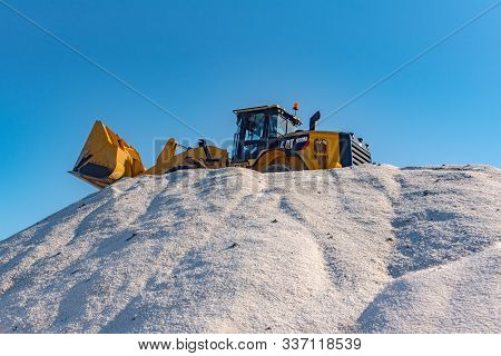 Salt Mine In Ses Salines, Ibiza. Ses Salines National Park, Ibiza And Formentera, Spain.