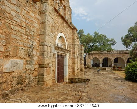 Cyprus, June, 2019, The Church Of St. Barnabas, Famagusta Settlements