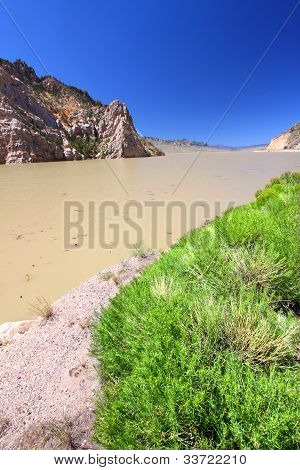 Buffalo Bill reservoar Wyoming