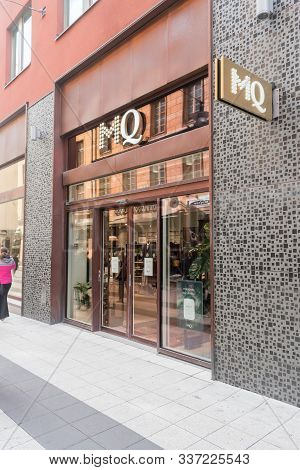 Stockholm, Sweden - September 24, 2019: Mq Fashion Store In Stockholm.