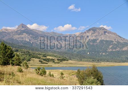 William Creek Reservoir In Pagosa Springs In Colorado