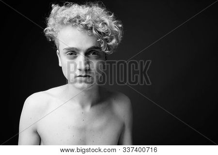 Skinny Young Man Curly Image & Photo (Free Trial) | Bigstock