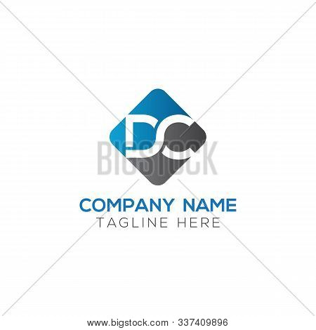 Initial Dc Letter Logo With Creative Modern Business Typography Vector Template. Creative Abstract L