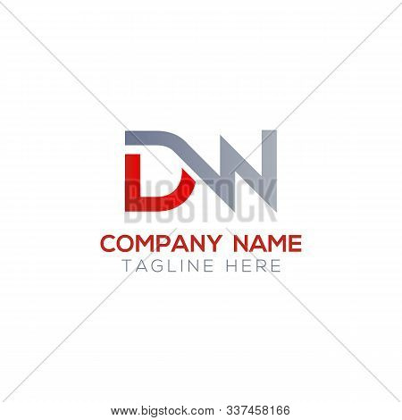 Initial Dw Letter Logo With Creative Modern Business Typography Vector Template. Creative Abstract L