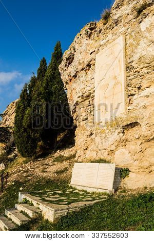 Cape Caliacra, Bulgaria - October 19, 2019: Cape Caliacra Is A Nature Monument In Bulgarian Dobrogea