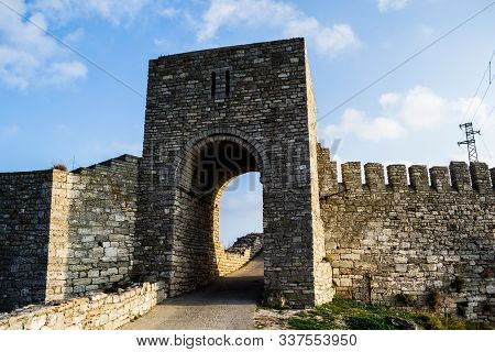 Cape Caliacra Is A Nature Monument In Bulgarian Dobrogea (quadrilateral), Comprising A Medieval Fort