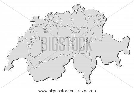 Swizerland의 지도