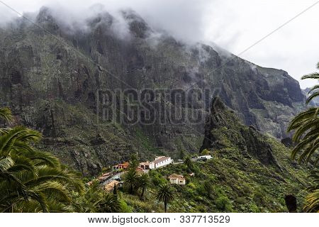 Stunning Gorge Maska. Fascinating View From The View Point In The Village Of Maska. Huge Rocks And G
