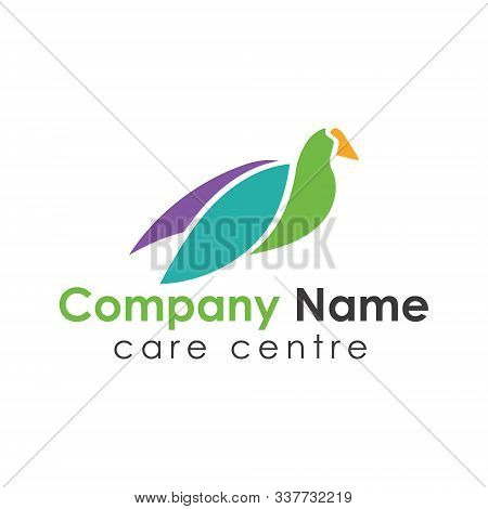 Creative Bird Logo Design Vector, Bird Shape