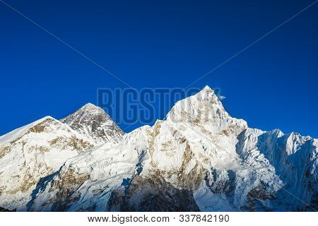 View Of The Mount Everest From Kala Patar