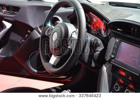 Frankfurt, Germany, September 14-2017: Toyota Gt86 At Iaa 2017