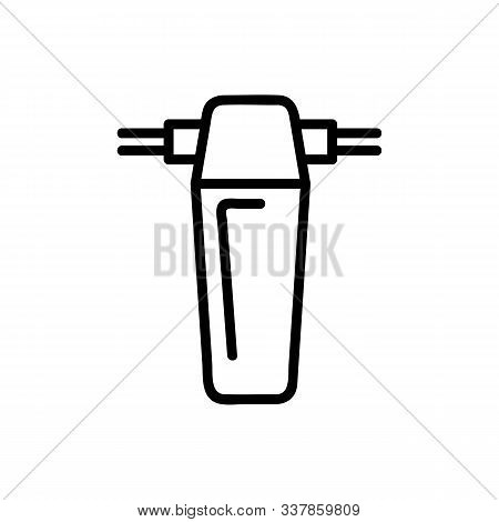 Pump Water Icon Vector. Thin Line Sign. Isolated Contour Symbol Illustration