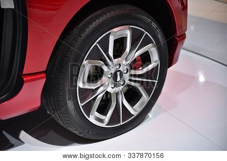 Frankfurt, Germany, September 13-2017: Wey Xev Concept At Iaa 2017