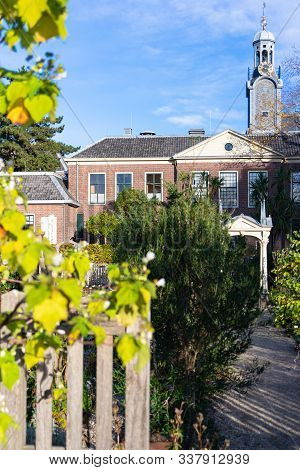 Hortus Botanicus At The Rapenburg In The Center Of Leiden, Netherlands
