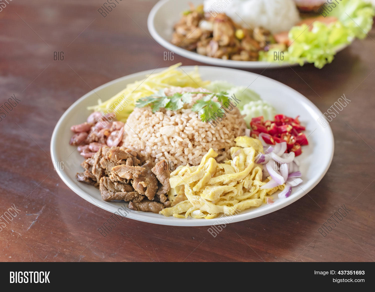 Mixed Cooked Rice Mixed Cooked Rice Image & Photo (Free Trial) | Bigstock