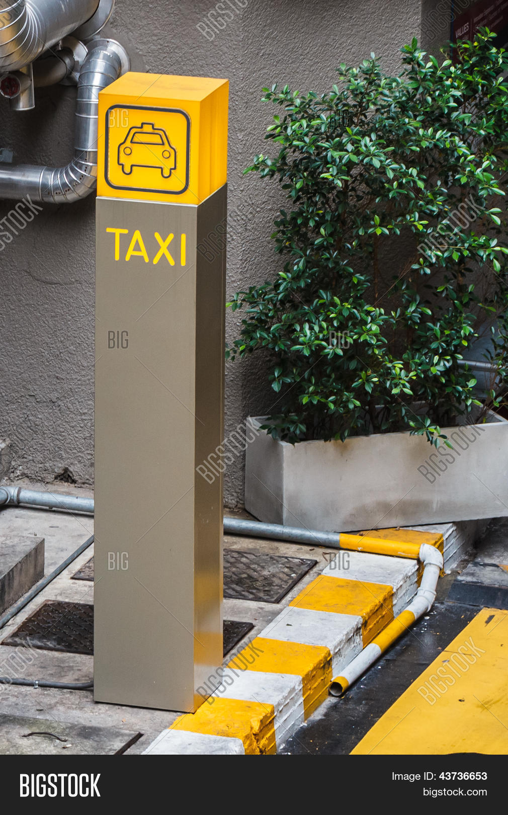 Modern Taxi Stand Image & Photo (Free Trial) Bigstock