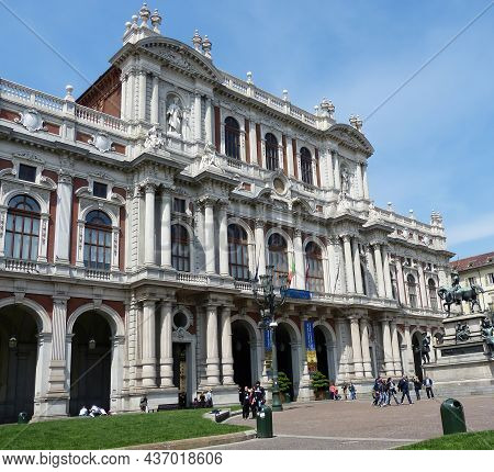 Torino - Italy - May 2, 2015: National Museum Of Italian Risorgimento. Turin, Italy