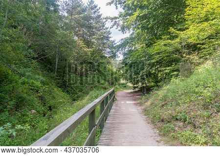 Nature Reserve Dolina Chlapowska Near Baltic Sea In Poland.