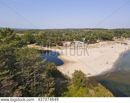 Amazing Aerial View Of South Beach Of Town Of Kiten, Burgas Region, Bulgaria