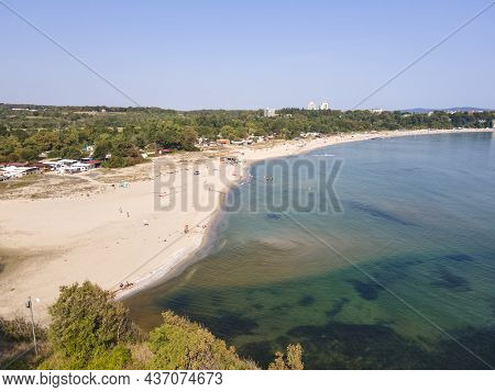 Amazing Aerial View Of South Beach Of Town Of Kiten, Burgas Region, Bulgaria