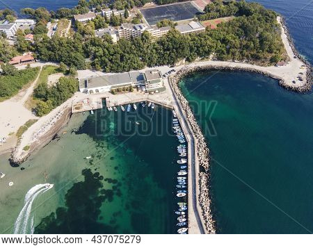 Amazing Aerial View Of South Beach Of Town Of Kiten, Burgas Region, Bulgaria