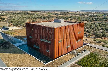 Turkey, Tevfikiye, October 2021 - Aerial View Of Troia Museum