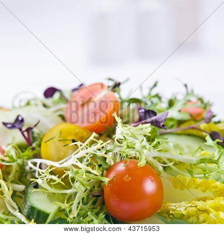 Sallad med tomater