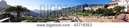 Pueblo de Tejeda en Gran Canaria, España